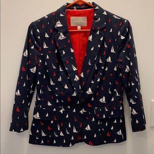 Banana Republic Sailboat Blazer